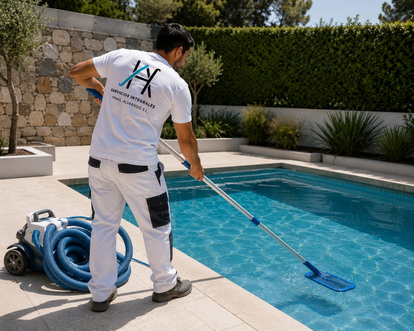 Mantenimiento de Piscina de Villa